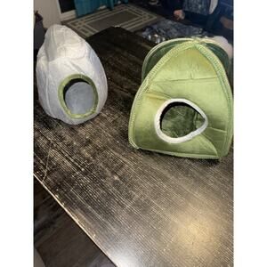 2 Pc Set Hamster Bed: Small Animal Warm Nest Bed For Hamster Guinea Pig Rabbit